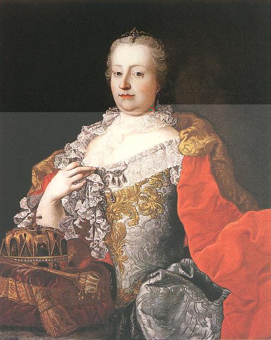 MEYTENS, Martin van Queen Maria Theresia sg